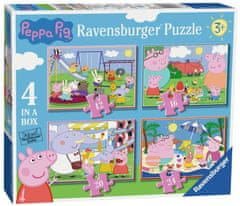 Peppa Pig Puzzle 4v1