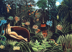 Trefl Lesena sestavljanka Art: Henri Rousseau - Sanje 200 kosov