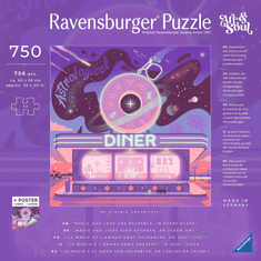 Ravensburger Kvadratna sestavljanka Art & Soul: Astrološka jedilnica 750 kosov