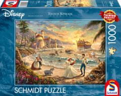 Schmidt Puzzle Disney: Mala morska deklica - Praznovanje ljubezni 1000 kosov