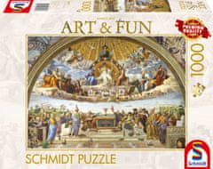 Puzzle Art&Fun: Disputation on the Sacrament of the Altar 2024, 1000 kosov