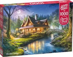 Cherry Pazzi Puzzle Gozdarska koča 1000 kosov