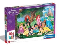 Clementoni Disneyjeve princese Puzzle 104 kosov