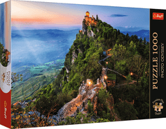 Trefl Sestavljanka Premium Plus - Foto odisejada: Potovalni stolp,San Marino 1000 kosov 68,3x48cm