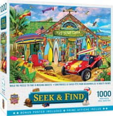 Puzzle Seek&Find: Zabava na plaži 1000 kosov