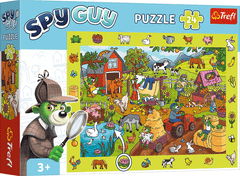 Trefl Iskanje slik Puzzle Spy Guy: Kmetija 24 kosov