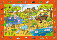 Trefl Iskanje slik Puzzle Spy Guy: Safari 24 kosov