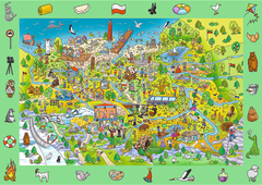 Trefl Puzzle Vohun - Poljska 48x34cm 100 kosov