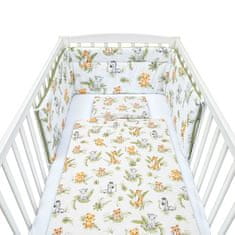 NEW BABY 3-delna posteljnina 90/120 cm Jungle