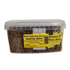 BUKI MIX Premium Rapid Pellet Box 2mm / 400g Halibut-čokolada-pomaranča