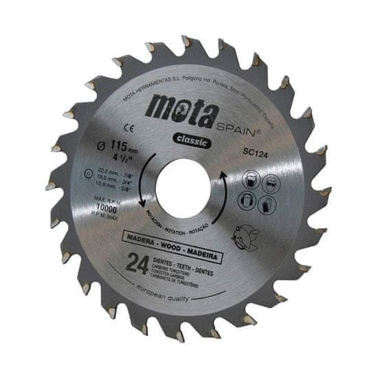 Mota Rezalni disk Mota circ widia sc3572 Ø 350 mm