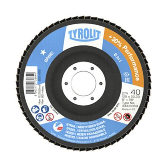 Tyrolit Rezalni disk Tyrolit Ø125 x 22,23 mm