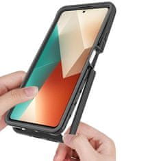 Tech-protect Defense 360 ovitek za Xiaomi Redmi Note 13 5G, črna