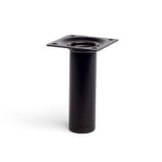 BigBuy Noge Rei 401g Cilindrični črni jekleni moderni (Ø 3 x 10 cm)