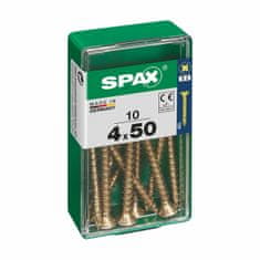 BigBuy Škatla vijakov SPAX 4081020400501 Vijak za les z ravno glavo (4 x 50 mm) (4,0 x 50 mm)