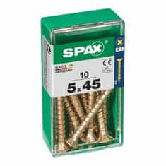 BigBuy Škatla vijakov SPAX 4081020500451 Vijak za les z ravno glavo (5 x 45 mm) (5,0 x 45 mm)