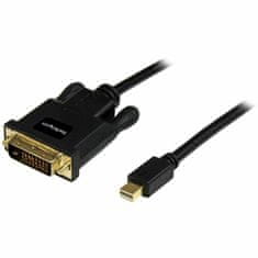 Startech Adapter Mini DisplayPort na DVI Startech MDP2DVIMM6B (1,8 m) črn 1,8 m