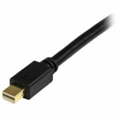 NEW Adapter Mini DisplayPort DVI Startech MDP2DVIMM6B (1,8 m) Črna 1.8 m