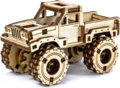 Wooden city 3D sestavljanka Superfast Monster Truck No.3