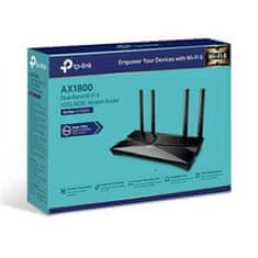 TP-Link Archer VX1800V - AX1800 Wi-Fi 6 VDSL/ADSL Modem in usmerjevalnik, USB 2.0 za 3G/4G in medije, RJ-11 za telefon VoIP, Eas