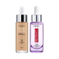 Loreal Paris True Match Nude Set puder 30 ml Odtenek 2-3 Light + serum za obraz 30 ml