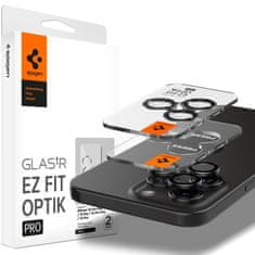 Spigen Spigen Optik.TR EZ Fit Camera Lens Protector 2-Pack - zaščitno steklo za objektiv za iPhone 15 Pro / 15 Pro Max / iPhone 14 Pro / 14 Pro Max (2 kosa) (prozorno)