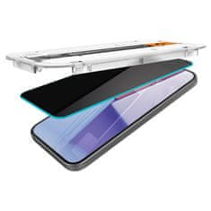 Spigen Spigen GLAS.TR EZ FIT Privacy - Kaljeno steklo s filtrom za zasebnost za iPhone 15