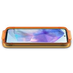 Spigen Spigen Alm Glas.TR 2-Pack - Kaljeno steklo za Samsung Galaxy A55 5G (2 kosa) (prozorno)