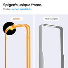 Spigen Spigen Alm Glas.TR 2-Pack - Kaljeno steklo za Samsung Galaxy A55 5G (2 kosa) (prozorno)