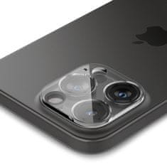 Spigen Spigen Optik.TR Camera Protector - zaščitno steklo za objektiv za iPhone 15 Pro / 15 Pro Max / iPhone 14 Pro / 14 Pro Max (2 kosa) (prozorno)