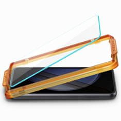 Spigen Spigen Alm Glas.TR 2-Pack - Kaljeno steklo za Samsung Galaxy S23 FE (2 kosa) (prozorno)