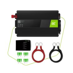 NEW Green Cell - Pretvornik napetosti inverter 12V na 230V 1000W/2000W Čisti sinusni val