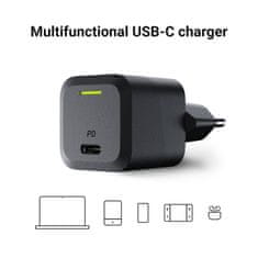 Green Cell Zelena celica - Polnilec GC PowerGaN 33W USB-C Power Delivery