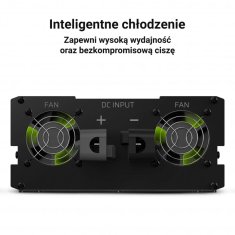 NEW Green Cell - Pretvornik napetosti Inverter 12V na 230V 2000W/4000W Modificiran sinusni val