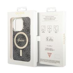 Guess Guess 4G MagSafe - ohišje za iPhone 15 Pro (črno)