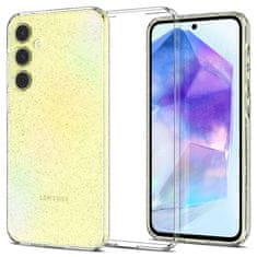 Spigen Spigen Liquid Crystal Glitter - ohišje za Samsung Galaxy A55 5G (prozorno)