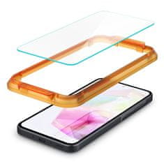 Spigen Spigen Alm Glas.TR 2-Pack - Kaljeno steklo za Samsung Galaxy A35 5G (2 kosa) (prozorno)