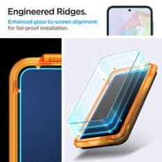 Spigen Spigen Alm Glas.TR 2-Pack - Kaljeno steklo za Samsung Galaxy A35 5G (2 kosa) (prozorno)