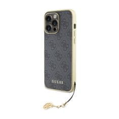 Guess Zbirka Guess 4G Charms - Ohišje za iPhone 15 Pro Max (sivo)