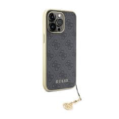 Guess Zbirka Guess 4G Charms - Ohišje za iPhone 15 Pro Max (sivo)