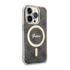 Guess Guess 4G MagSafe - ohišje za iPhone 14 Pro (črno)