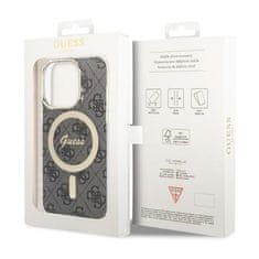 Guess Guess 4G MagSafe - ohišje za iPhone 14 Pro (črno)