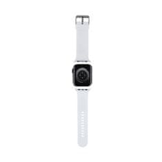 Karl Lagerfeld Karl Lagerfeld 3D gumijasti trak Karl Head NFT za Apple Watch 38/40/41 mm (bel)