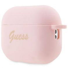 Guess Silikonski srčni okrasek Guess - etui za AirPods Pro 2 (roza)