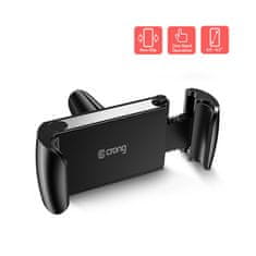 Crong Crong Universal Smart Car Holder - Univerzalni avtomobilski nosilec za 4"-6,5" telefon (črn)