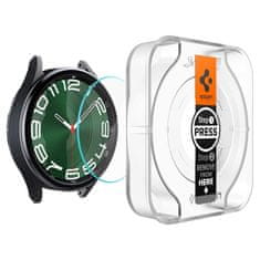 Spigen Spigen GLAS.TR EZ FIT 2-Pack - Kaljeno steklo za Samsung Galaxy Watch 6 Classic 47 mm (2 kosa)