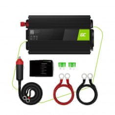 NEW Green Cell - Pretvornik napetosti Inverter 24V na 230V 300W/600W Modificiran sinusni val