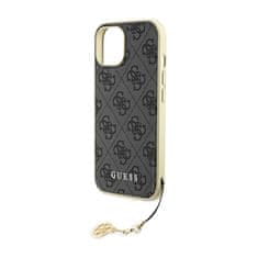 Guess Zbirka Guess 4G Charms - Ohišje za iPhone 15 (sivo)