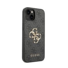 Guess Guess 4G Big Metal Logo - Ohišje za iPhone 15 / 14 / 13 (sivo)