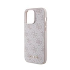 Guess Guess 4G Metal Gold Logo - Ohišje za iPhone 15 Pro Max (roza)